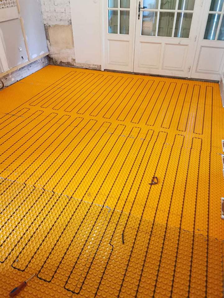 Installation de planche chauffante à Deauville