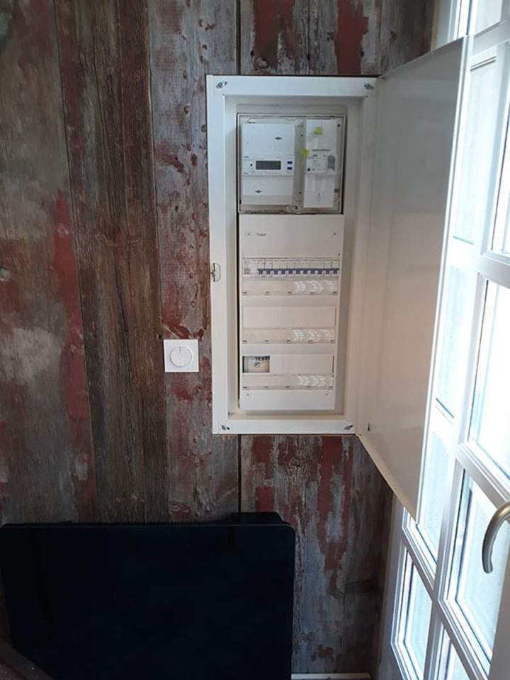 Réhabilitation électrique à Deauville